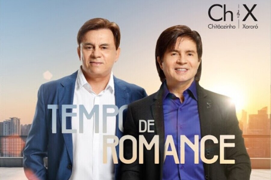 Foto reprodução da Capa do EP da dupla Chitãozinho e Xororó