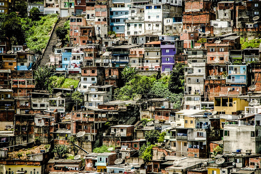 Foto aérea da Comunidade de Taipas