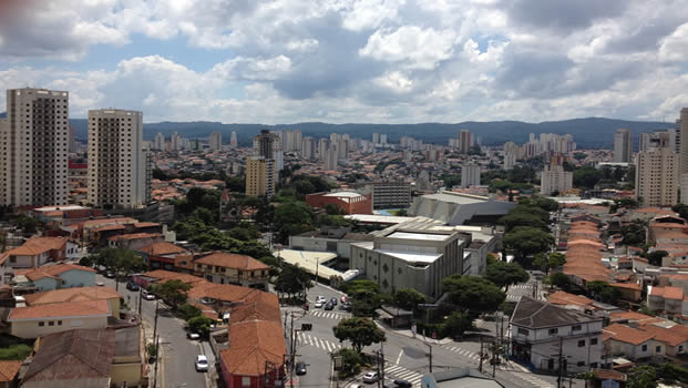 Vista aérea do bairro do Mandaqui