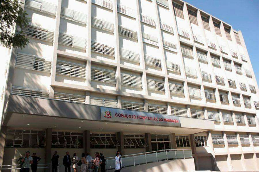 Foto da fachada do Hospital do Mandaqui