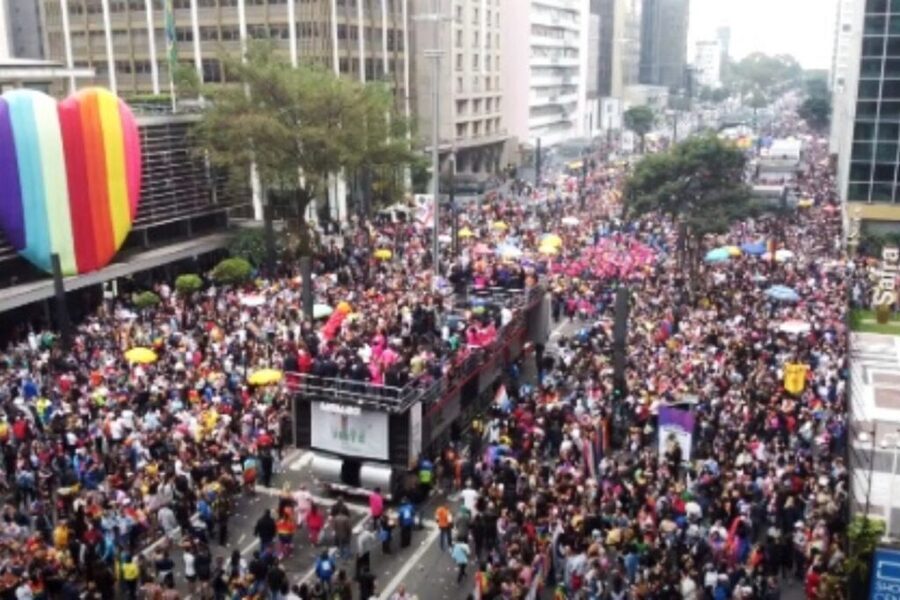 Foto divulgação da Parada LGBT do ano passado