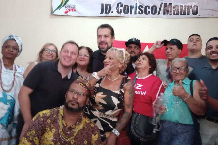 Guilherme Boulos reuniu-se com líderes comunitários e religiosos no Jardim Fontallis